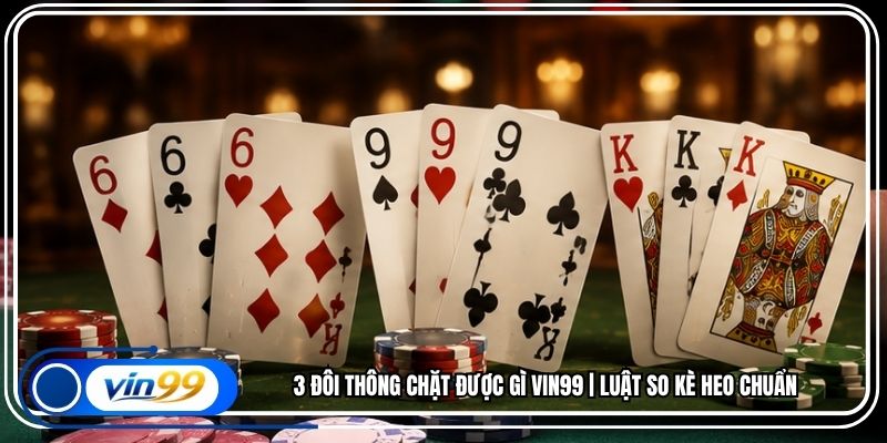 3 Đôi Thông Chặt Được Gì Vin99 | Luật So Kè Heo Chuẩn