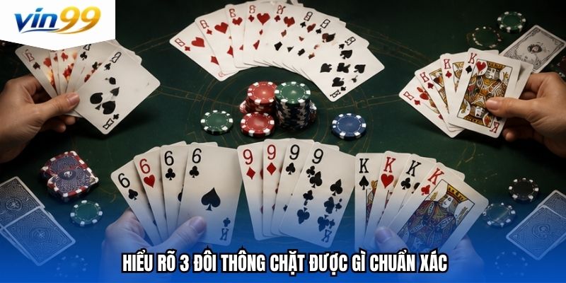 Hiểu rõ 3 đôi thông chặt được gì chuẩn xác