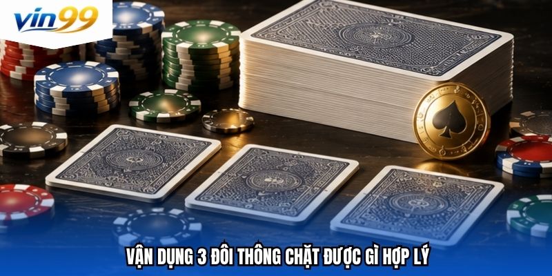 Vận dụng 3 đôi thông chặt được gì hợp lý